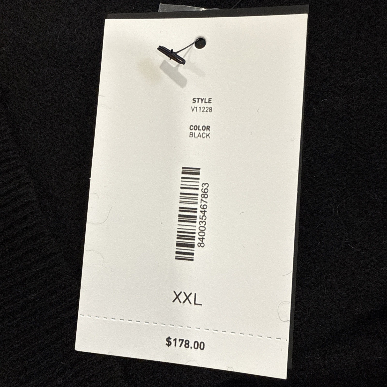 C by Designed Brand Women’s Cashmere V Neck Cardigan Black Size XXL 00021