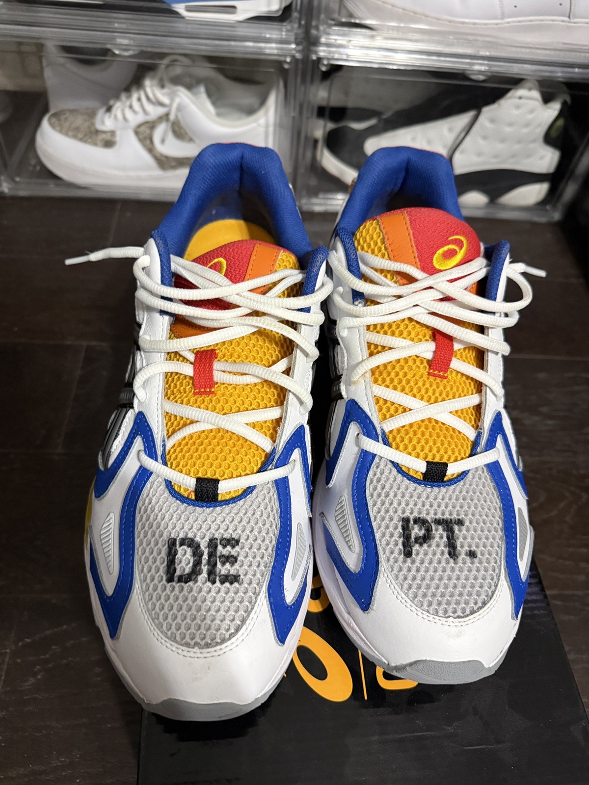 USED ASICS Gel-K1011 Gallery Dept. Mental Energy Multi-Color 386926 Size 13M