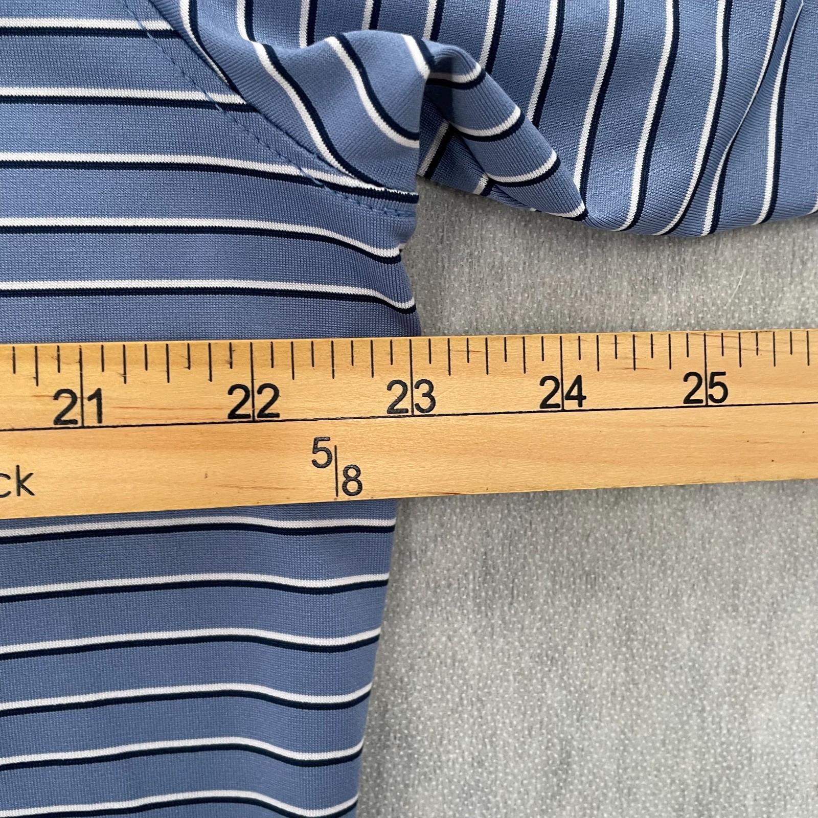 Holderness & Bourne Shirt Adult Large Blue Polo The Sutton Diamond Run Golf Club