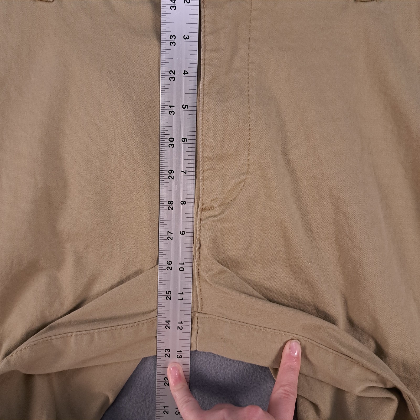 Lee Pants Mens 38×29 Beige Xtreme Comfort Chino Stretch Casual Workwear Outdoor