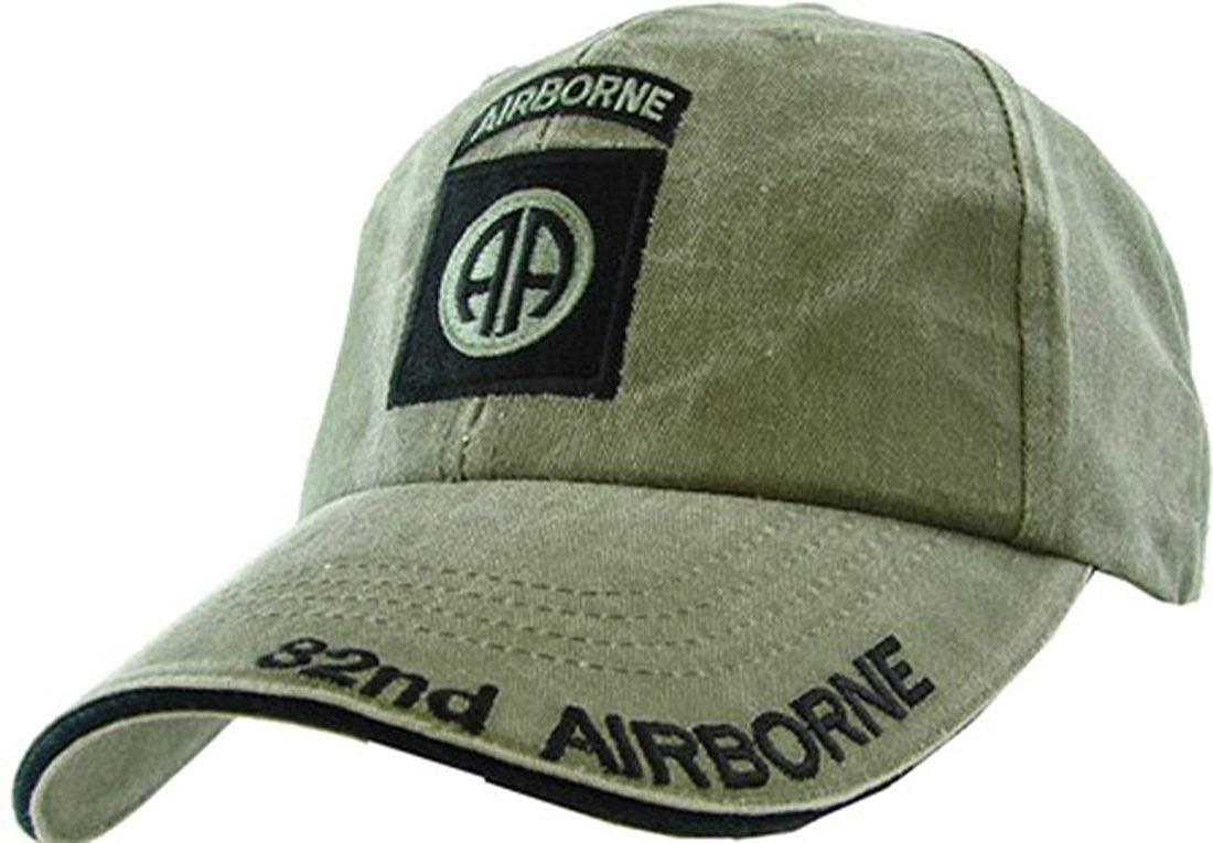 NEW U.S. Army 82nd Airborne Baseball cap hat. OD Green.