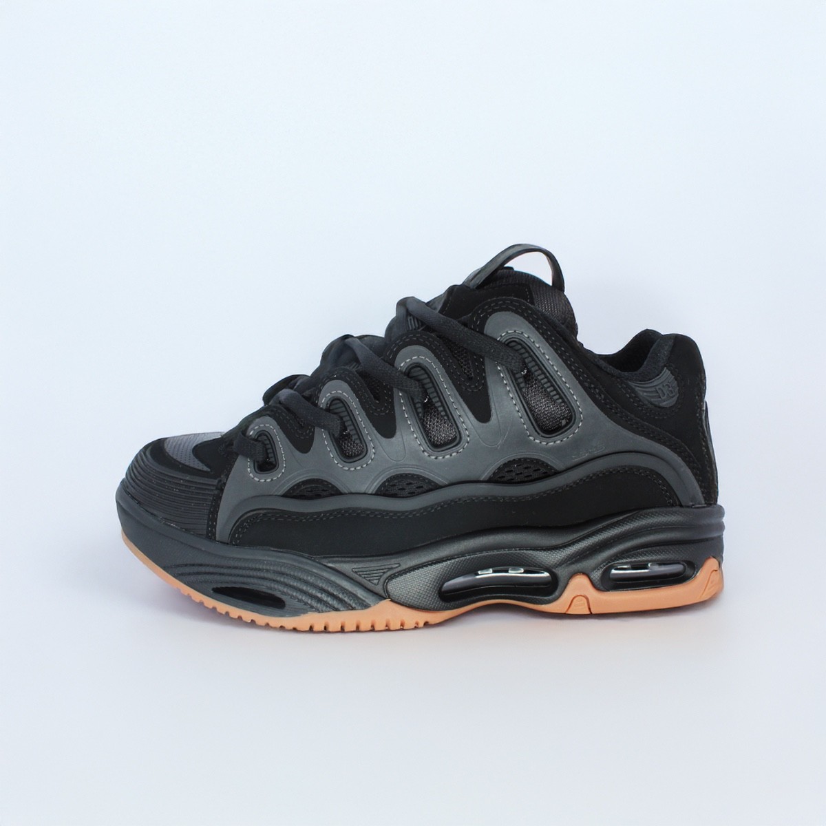 Osiris Shoes D3 2001 US 10 Black Rubber