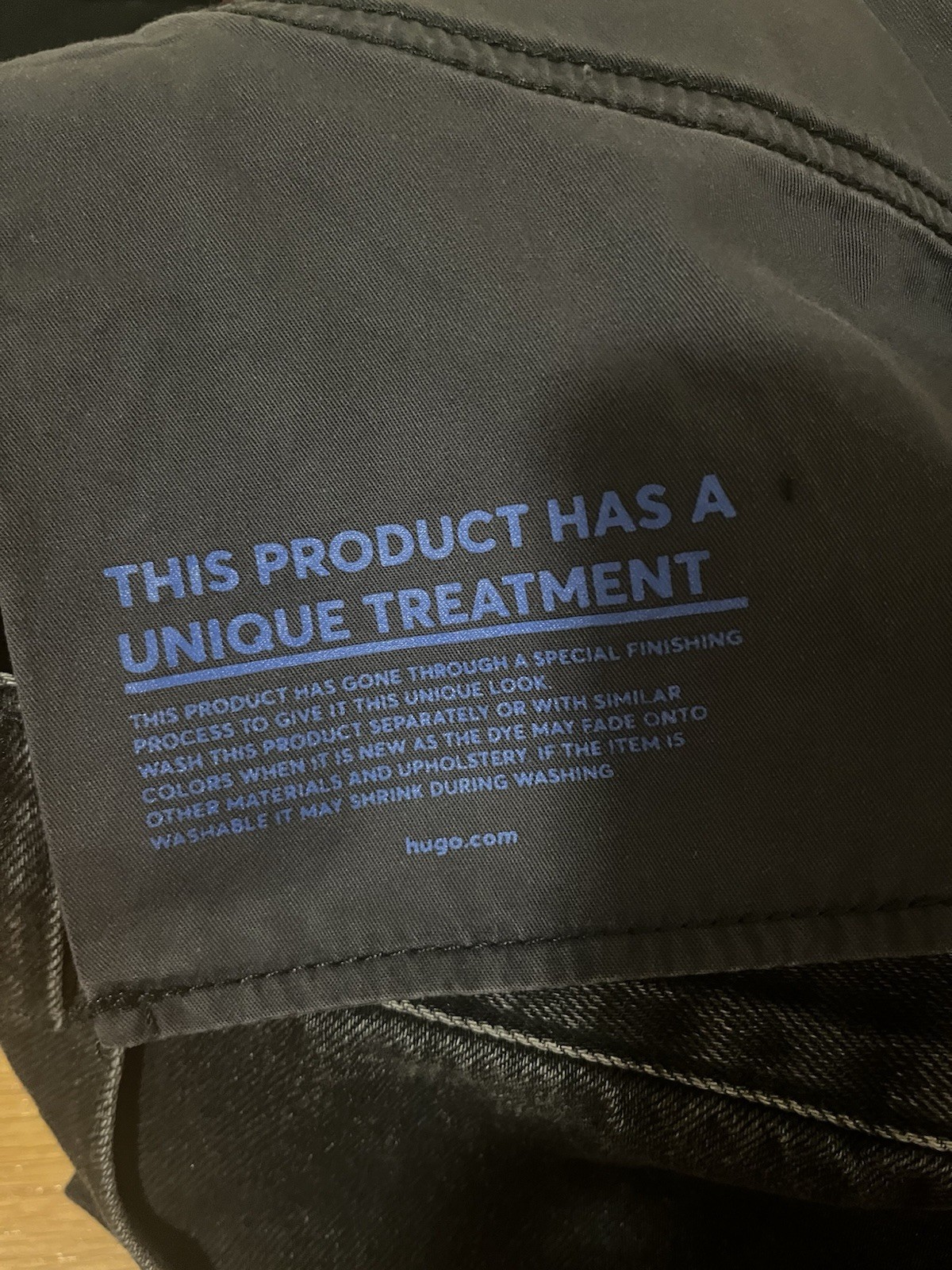 NWT Hugo Boss Jonah Straight Mens Jeans Size W36 X L32 Black