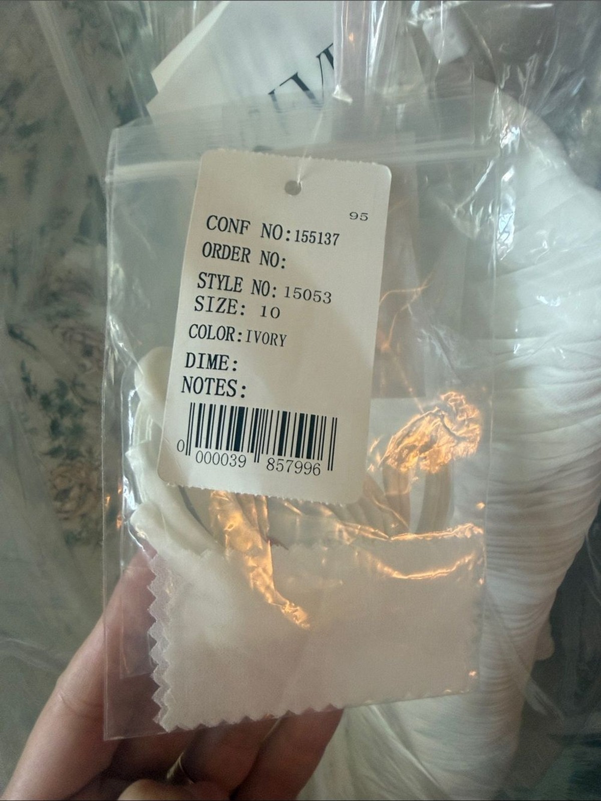 Mori Lee White Off-Shoulder Strapless Wedding Gown with Thigh Slit