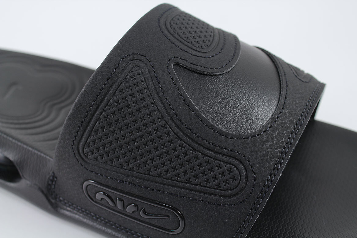 NIKE AIR MAX CIRRO SLIDE TRIPLE BLACK/BLACK SPORT SANDALS DC1460-007 US MEN SIZE