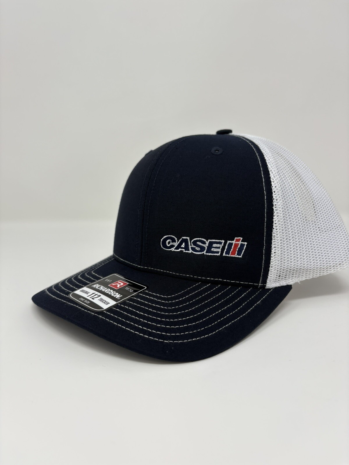 Case IH Original 112 Trucker Hat Cap by Richardson 112 – Blue Navy White