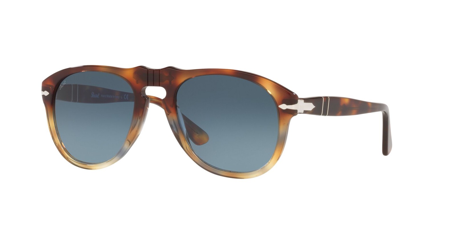 PERSOL | NEW | 0649S | 0649 1158 – Q8 | TORTOISE SPOTTED BROWN | AZURE | BLUE