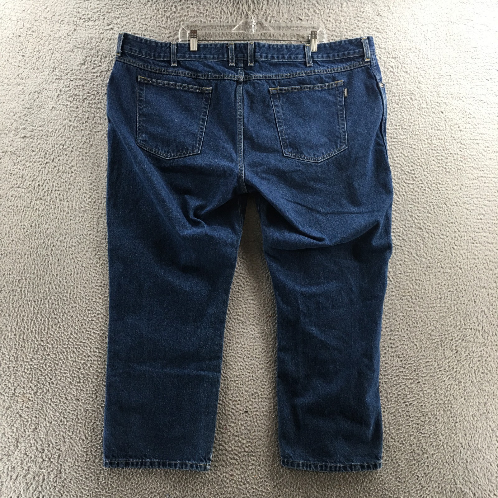 Cabelas Classic Fit Straight Jeans Mens 48/30 (actual 49×28) Blue Denim Mid Rise