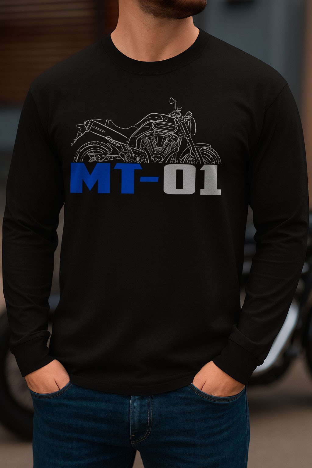 For Yamaha MT-01 2005-2012 fans – Long Sleeve T-shirt