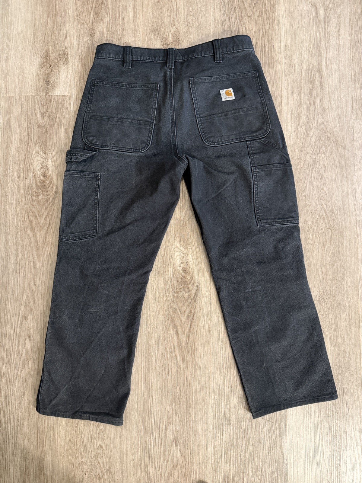 Carhartt Men’s Black Double Knee Relaxed Fit Workwear Pants 32×30*FREE SHIPPING