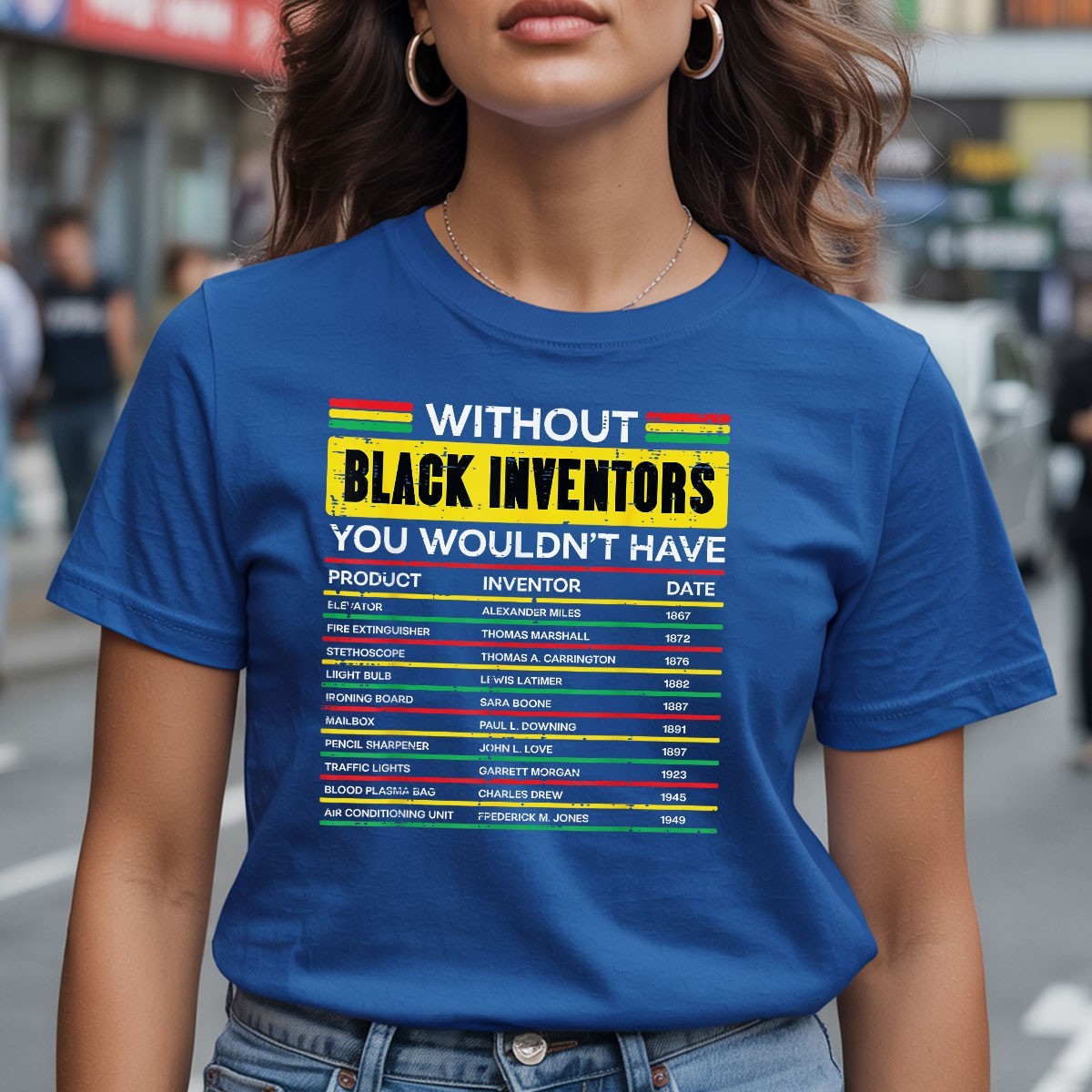 Without Black Inventors History Shirt – Black Excellence Innovation Tee Gift