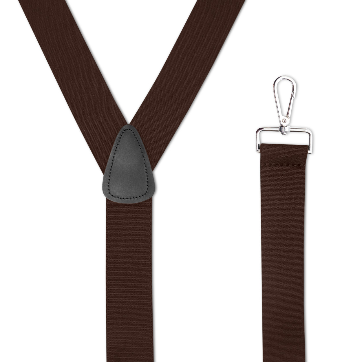 Men’s Suspenders with Plastic or Chrome Snaps, Multiple Colors Y, USA Made