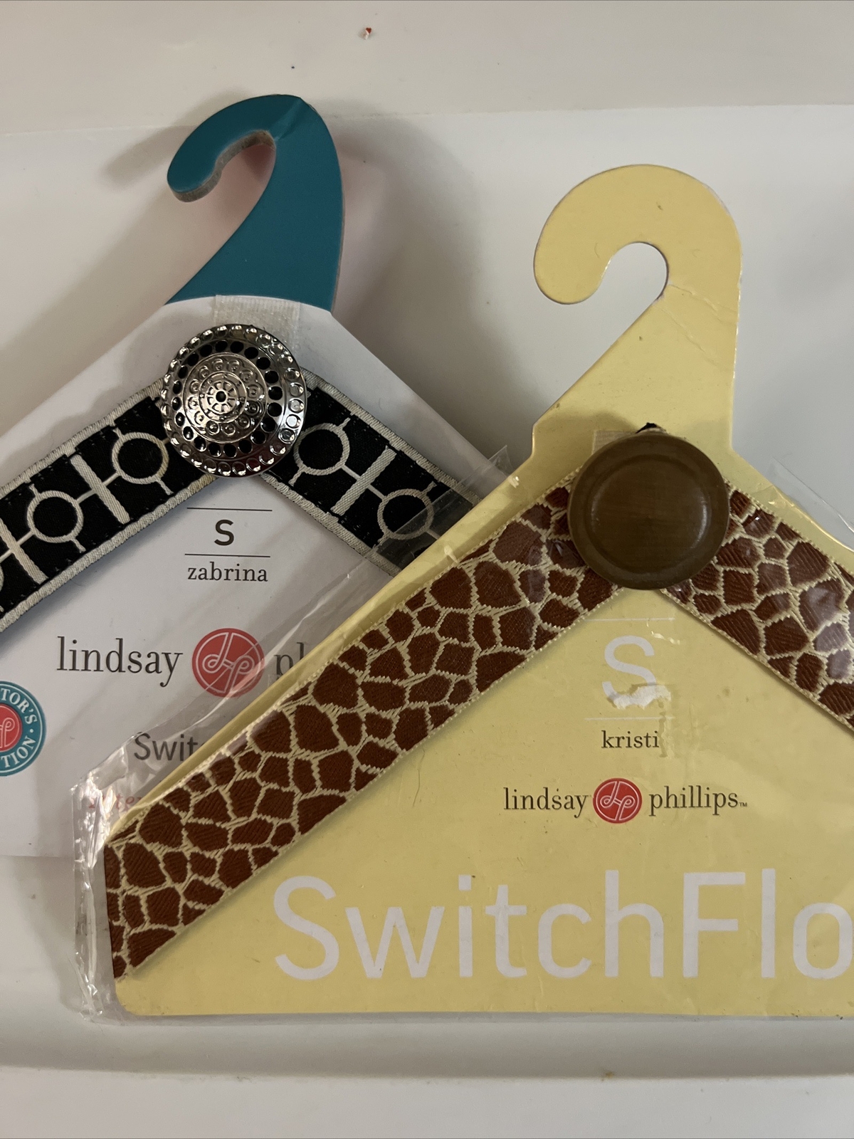 🌺 Lindsay Phillips “U-Pick” Switch-flops Flip Flops Sandal Changeable Straps Sm