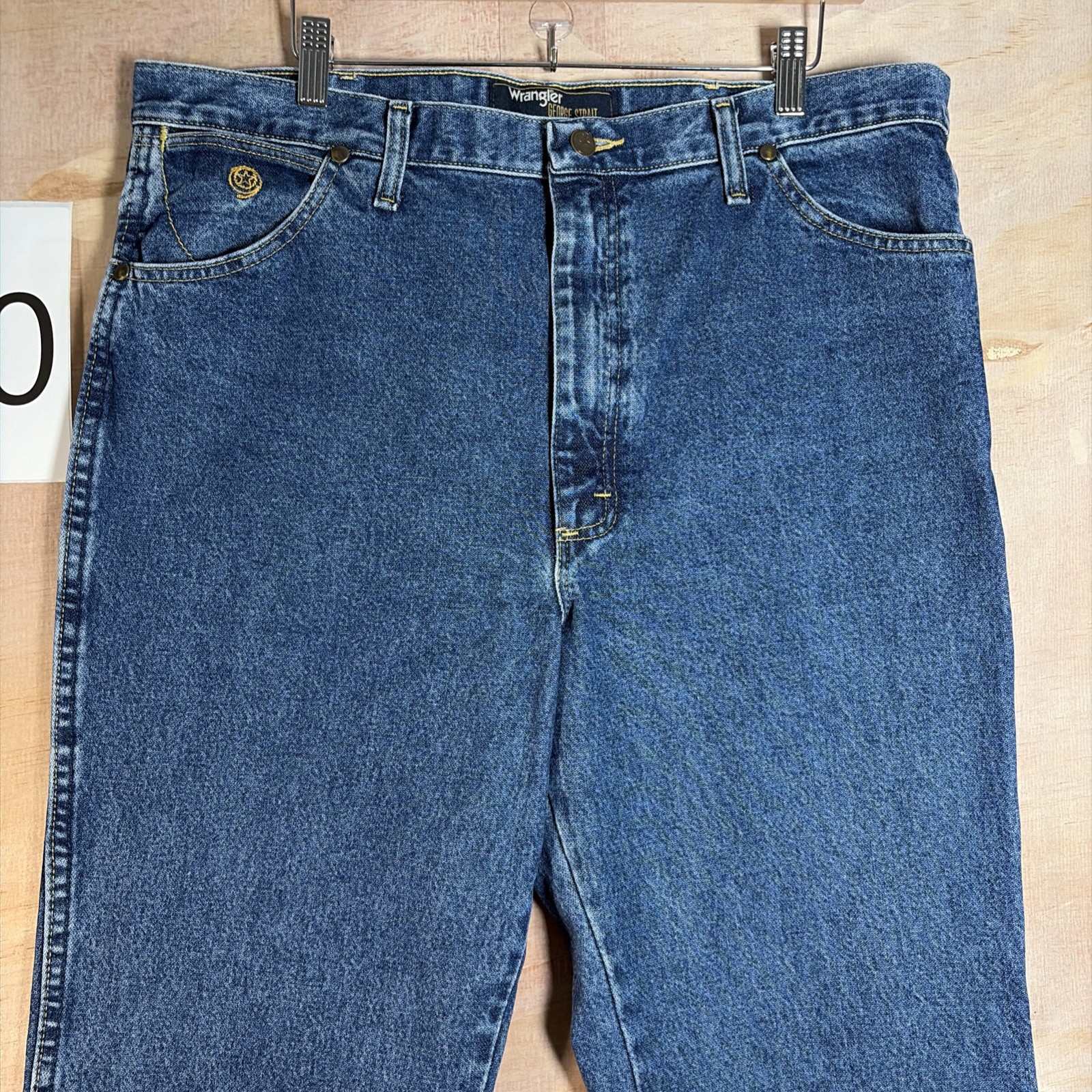 Wrangler George Strait Collection Jeans Men’s 38×34 Western 10936GSHD Dark Wash