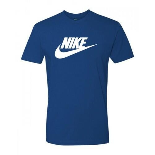 Nike Men’s T-Shirt Logo Swoosh Printed Athletic Active Short Sleeve Shirt