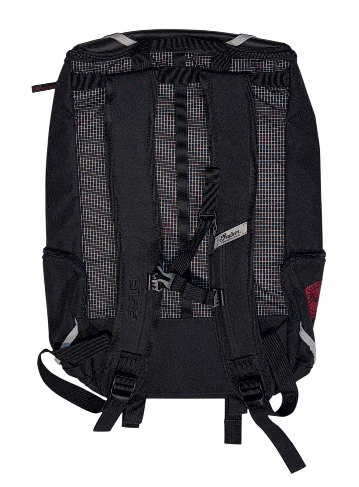NEW Indian Motorcycle Scout OGIO Black Backpack Laptop Travel Bag 16x15x5