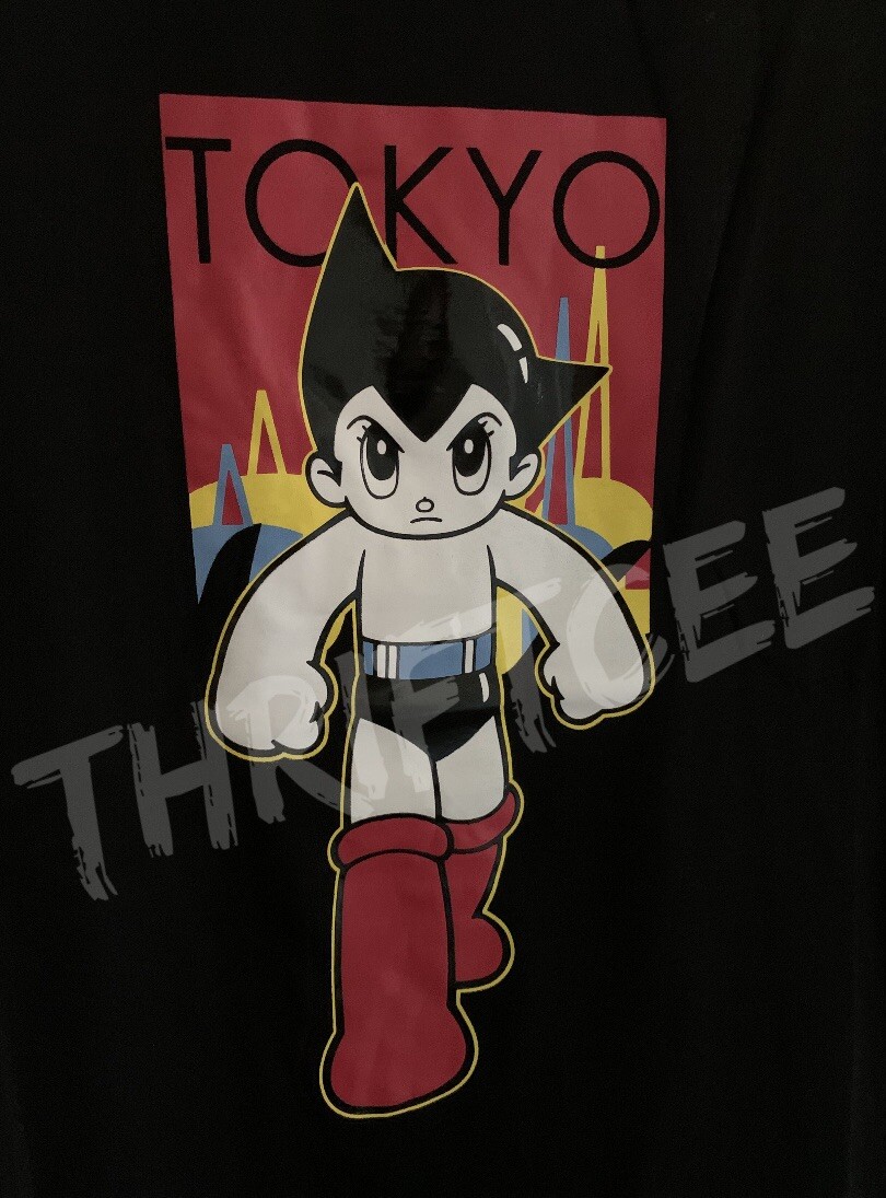 NWT L Astro Boy SouthPole T-shirt Vintage Japan Cartoon Tokyo Pop Art Unisex