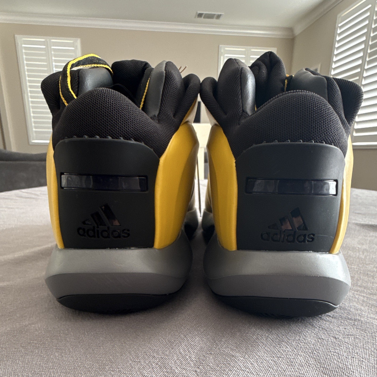 adidas Crazy 1 Sunshine Team Yellow/Iron Metallic/Core Black 2022 GY3808