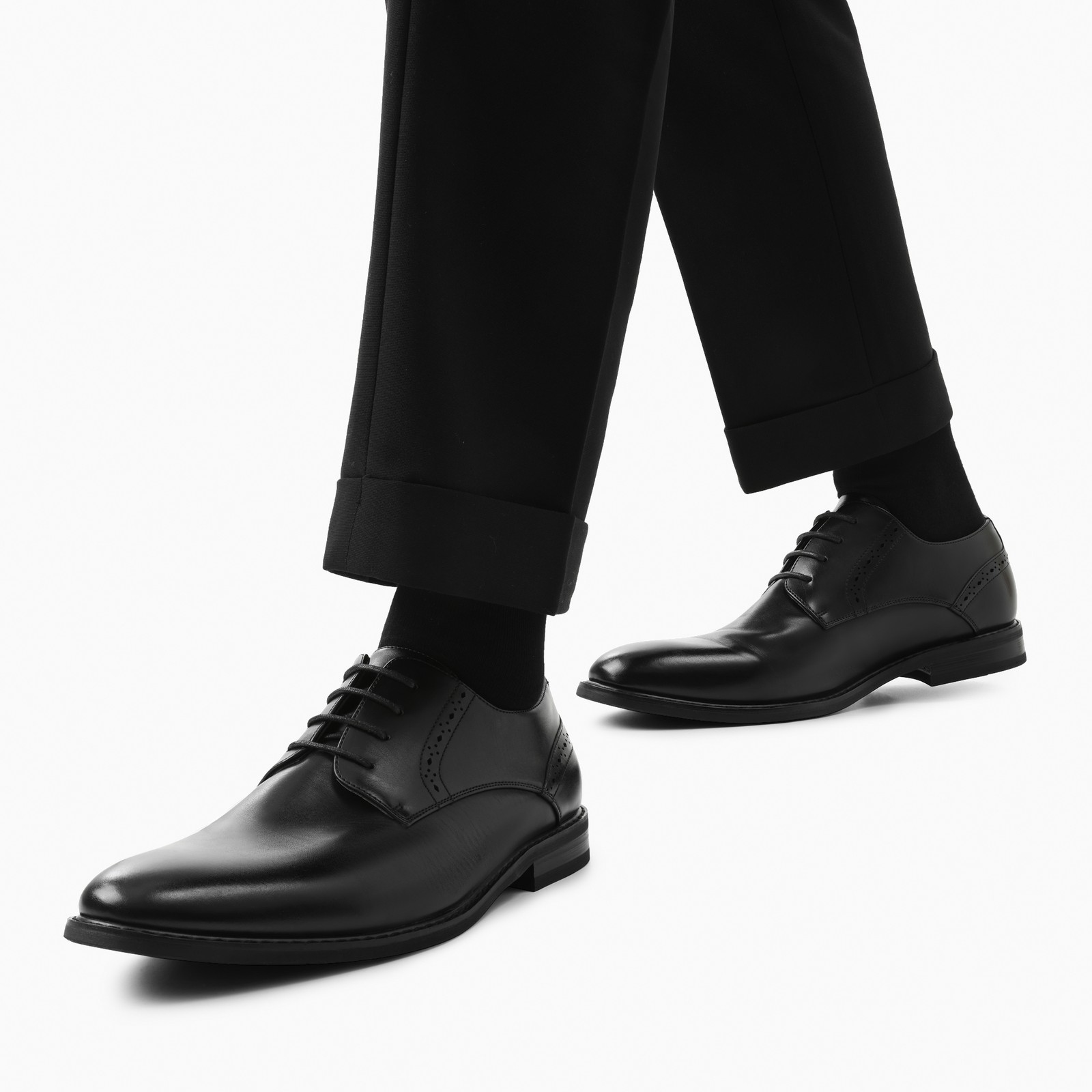 Bruno Marc Men’s Leather Lined Dress Lace-Up Oxfords Shoes Derby Dress Shoes
