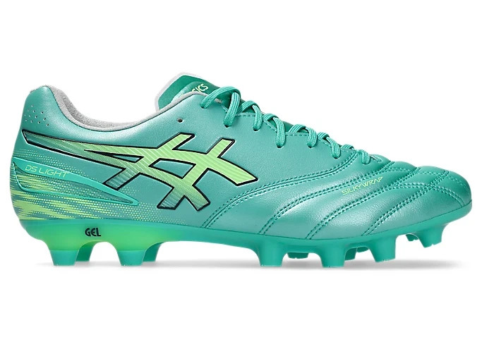 ASICS DS LIGHT PRO 1103A126 300 Aurora Green Illuminate Green Soccer Cleats