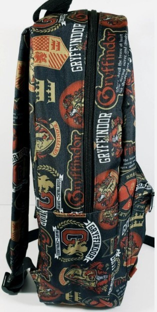 Harry Potter Gryffindor Backpack Hogwart Backpack With 2 Front Pockets 17.5″
