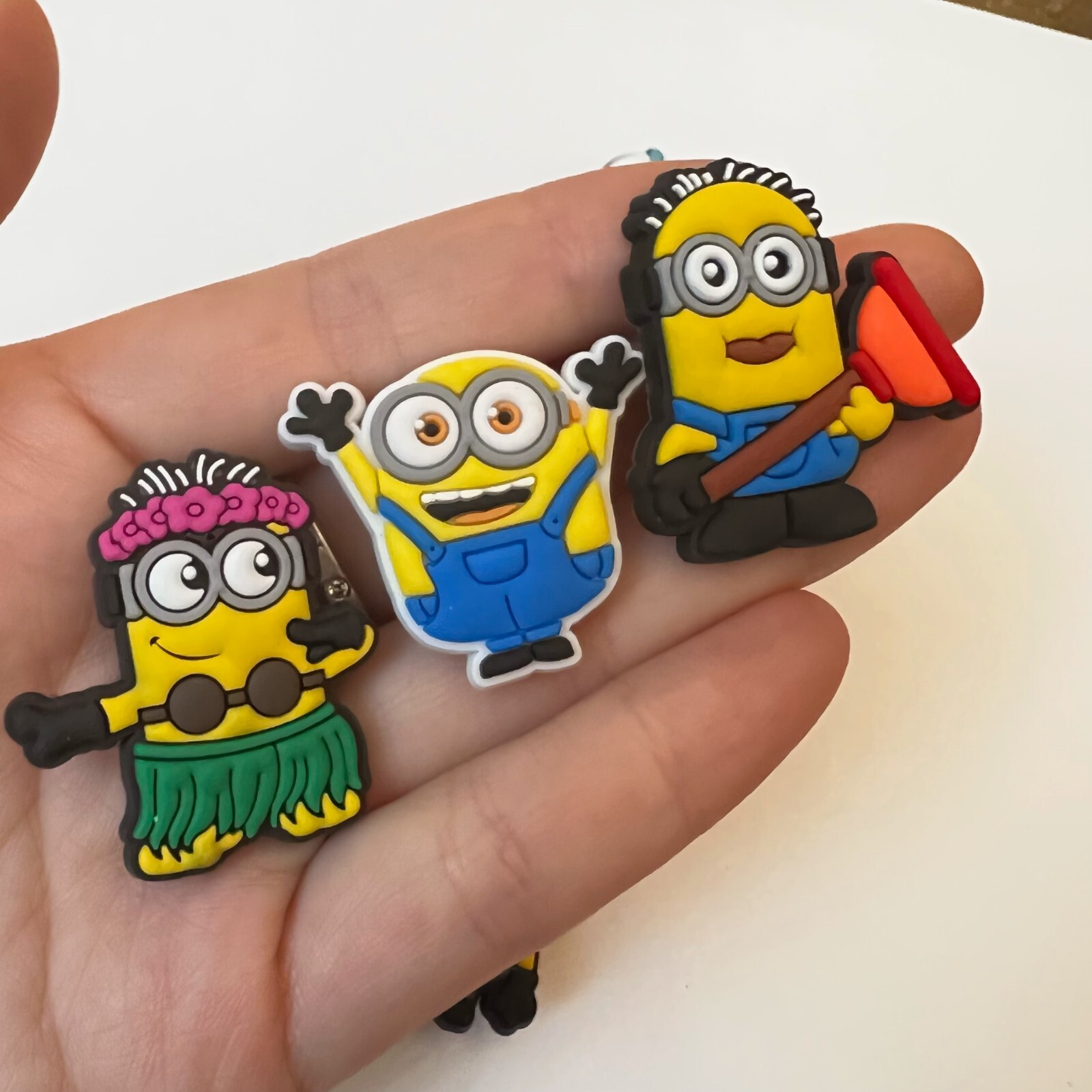 12pcs MINIONS Shoe Charms Cartoon Compatible w/ CROC