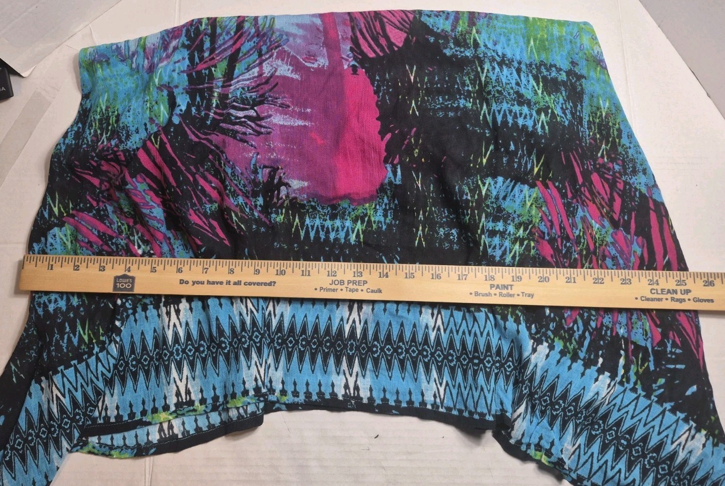 ​Shop Therapy Rayon Tank Dress One Size Boho Festival Psychedelic Handkerchief