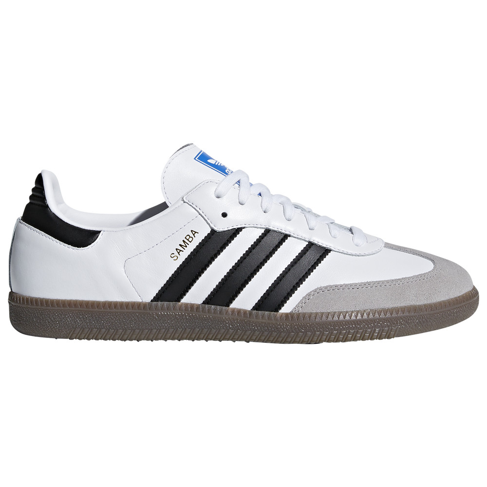 Adidas Samba OG, White / Black / Brown, Size 7 Kids, (191040929878)