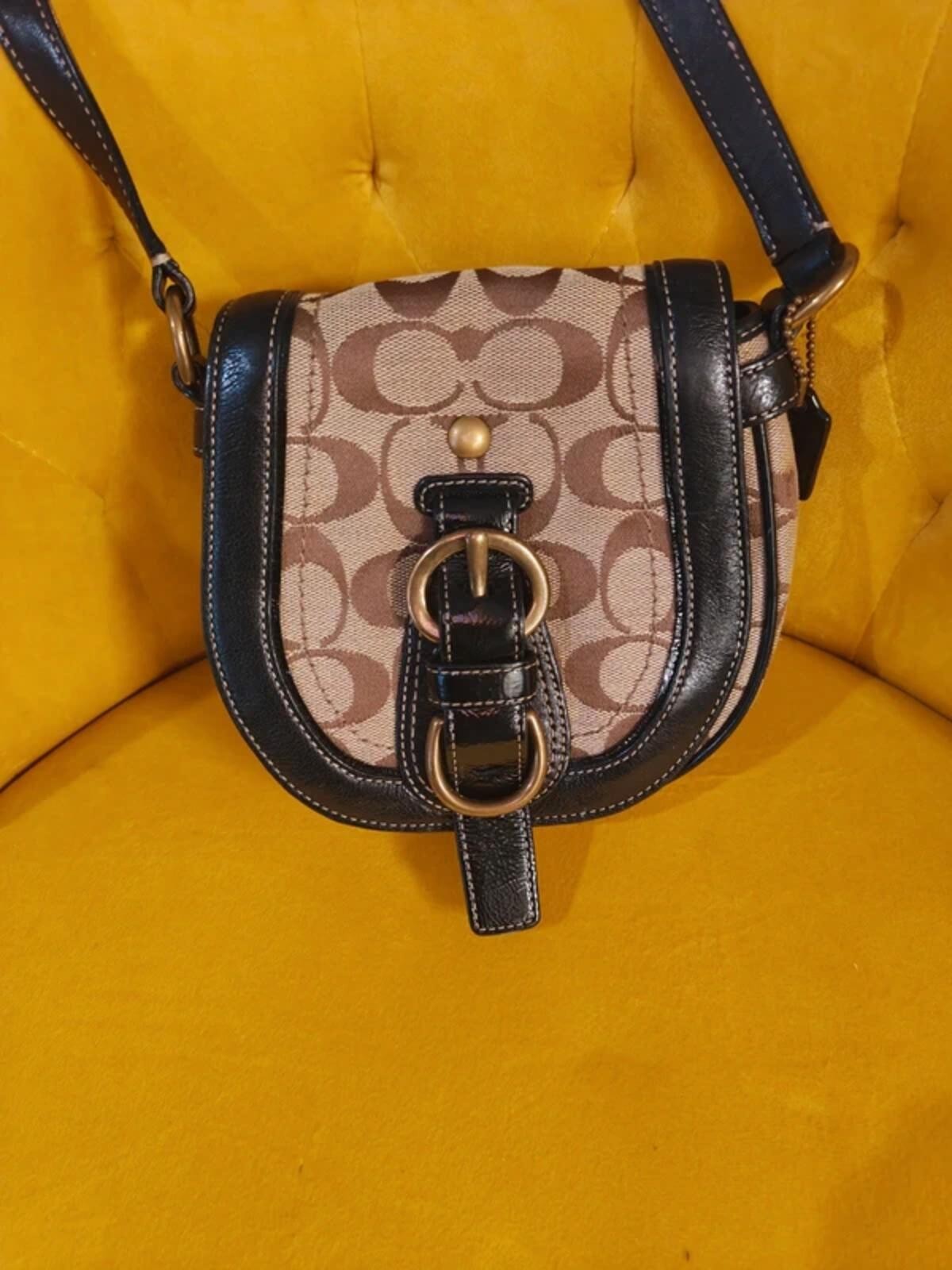 Coach legacy mini Garcia leather crossbody bag