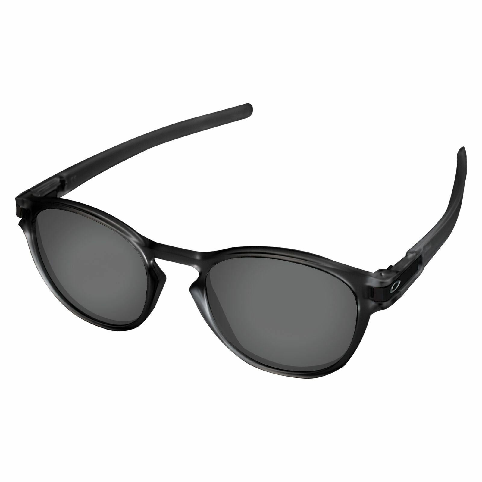 Lenslog Stealth Black Polarized Replacement Lenses For-Oakley Latch OO9265