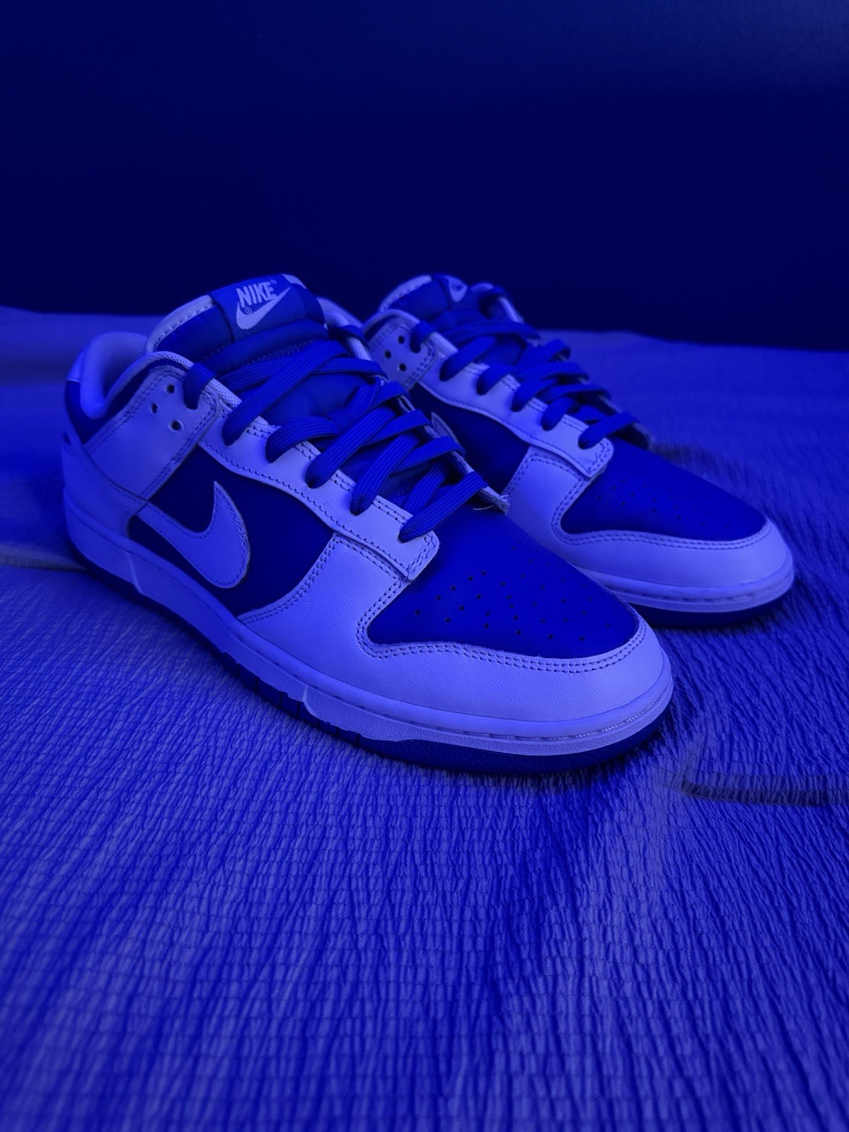 Nike Dunk Low Racer Blue White DD1391-401 Low Top Sneaker 2022