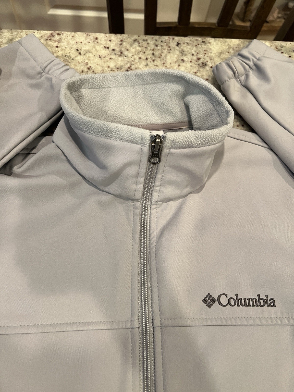 Columbia Bowen Lake II Softshell Jacket Gray Omni Shield Men’s Size Medium