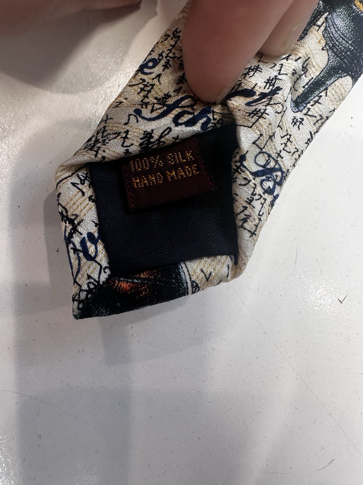 Museum Artifacts Necktie Tie 100% Silk Music Masters Composers Piano Bach Chopin
