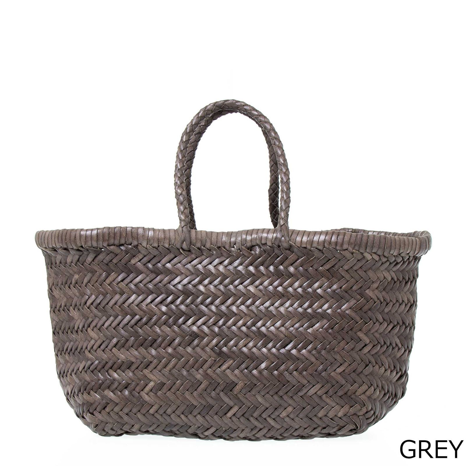 Dragon Diffusion bag ladies wicker bag leather mesh bag BAMBOO TRIPLE JUMP SMALL
