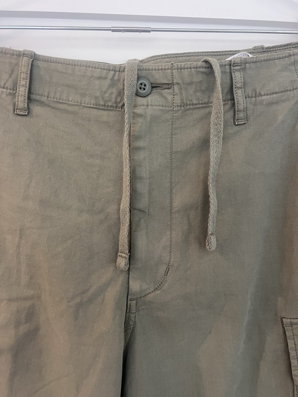 Japan Tokyo Streetwear Cargo Pants Size 17.5 Waist X 41 Length
