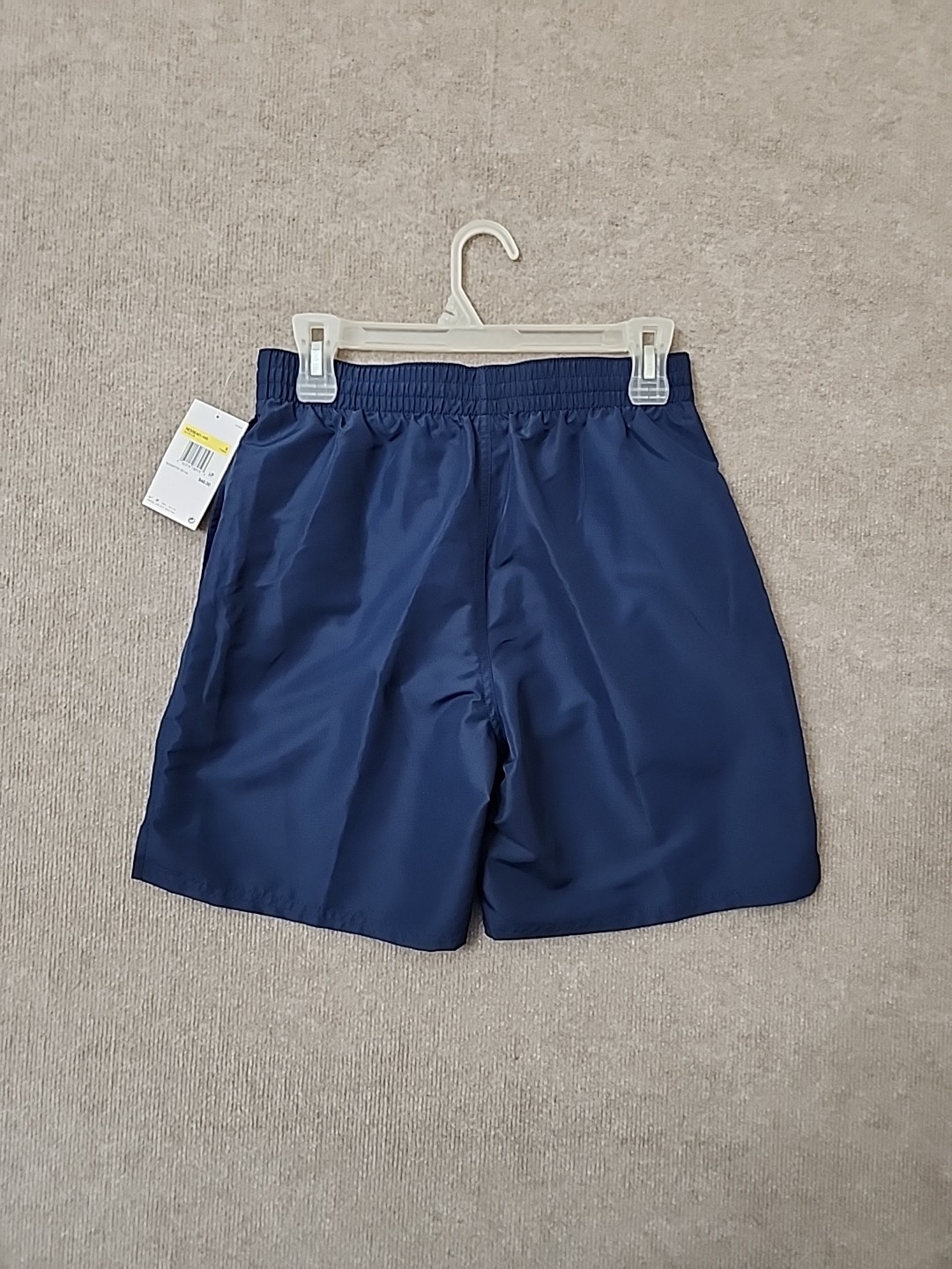 Nike 7″ Core Volley Swim Shorts Men S Navy Blue Pull On Mesh Lined DrawstringNEW