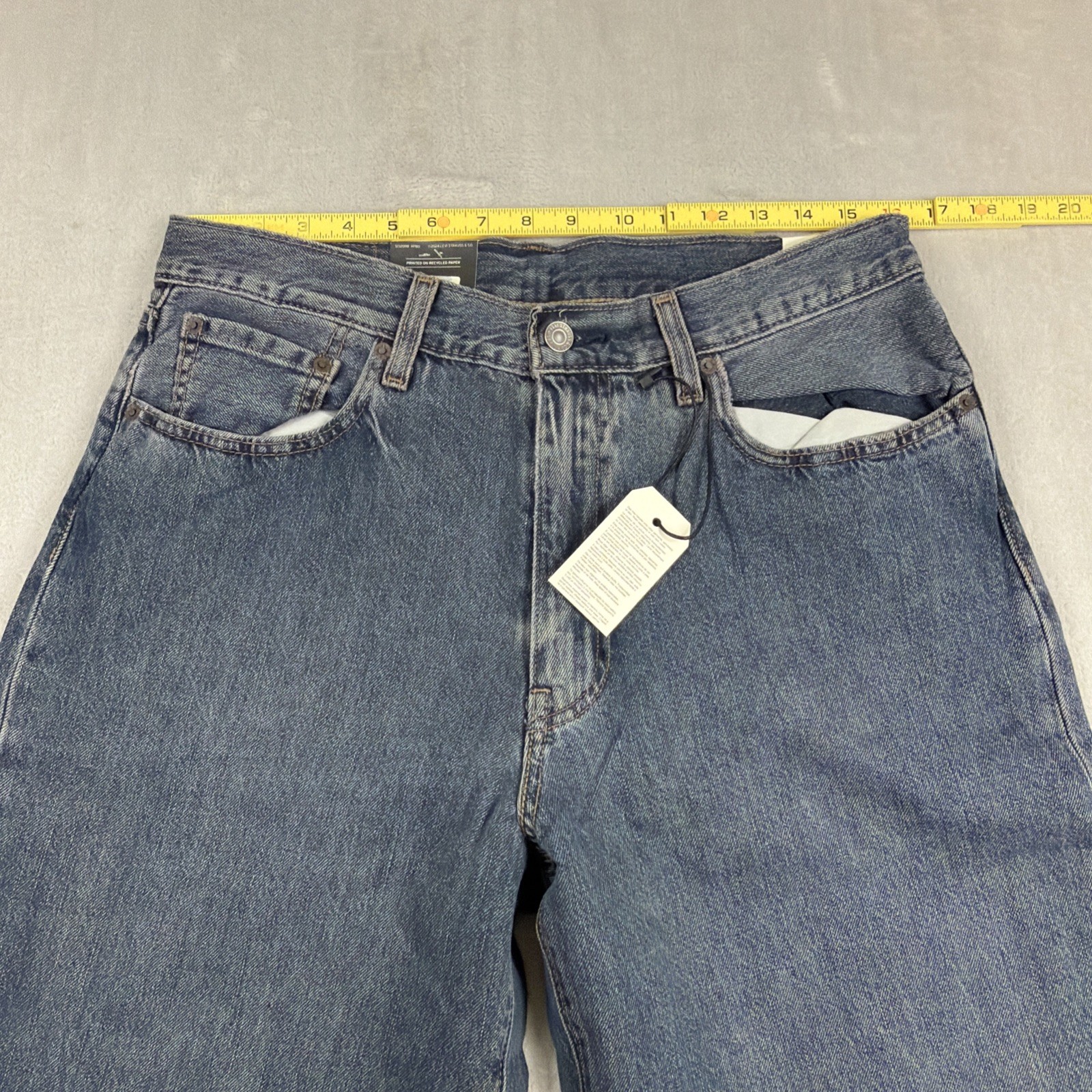 Levi’s Premium 578 Baggy Denim Jeans Men’s Size 33×30 Blue Cotton Y2K