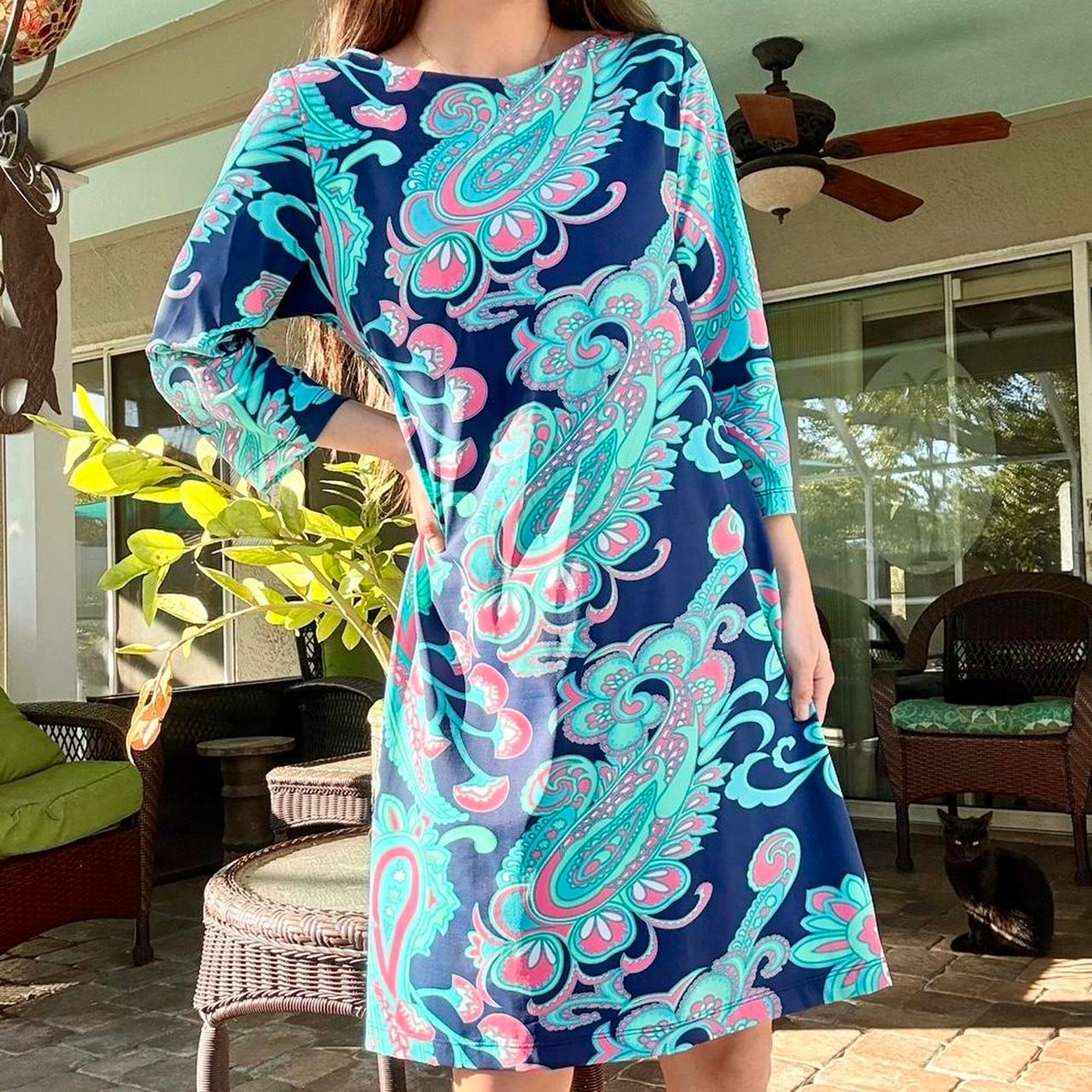 Britt Paisley Dress