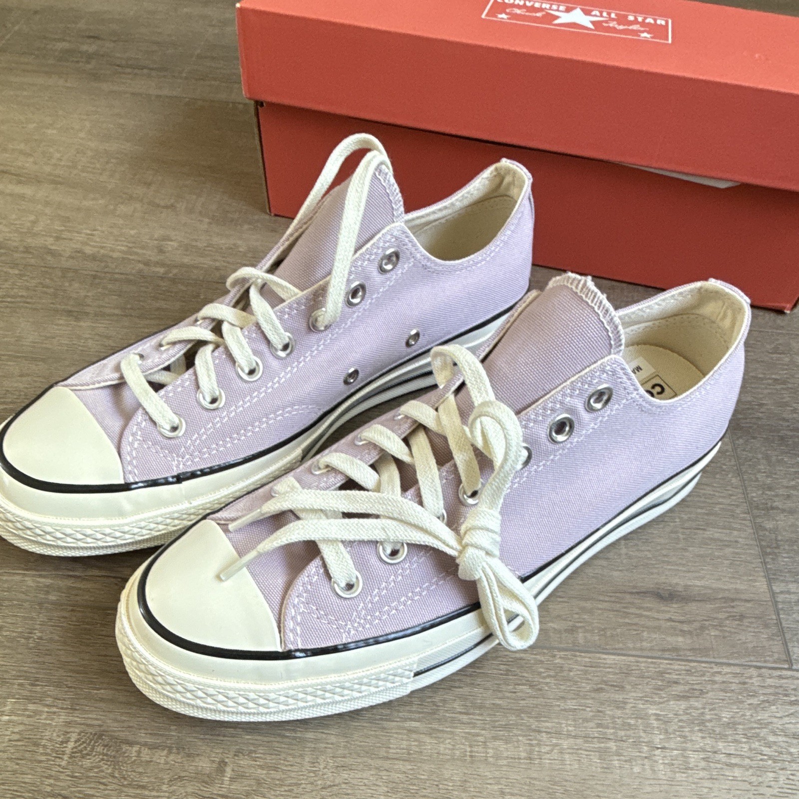 Converse Chuck 70 Himalayan Salt/Egret/Black Low Top Canvas Lace-Up 171478C