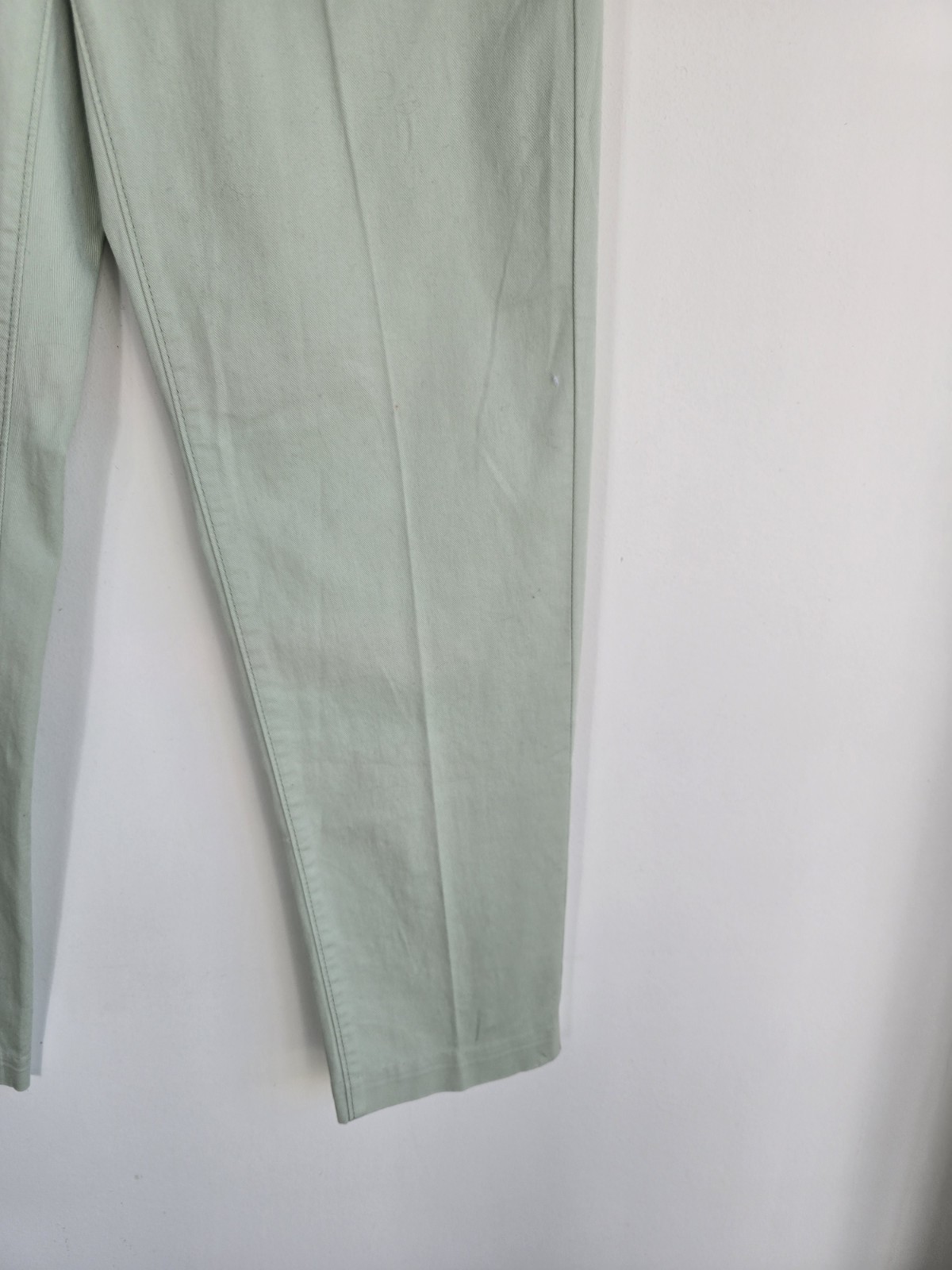 Levi’s Womens Chinos 27 In Waist Mint Green Cotton Summer Casual Zip Fly