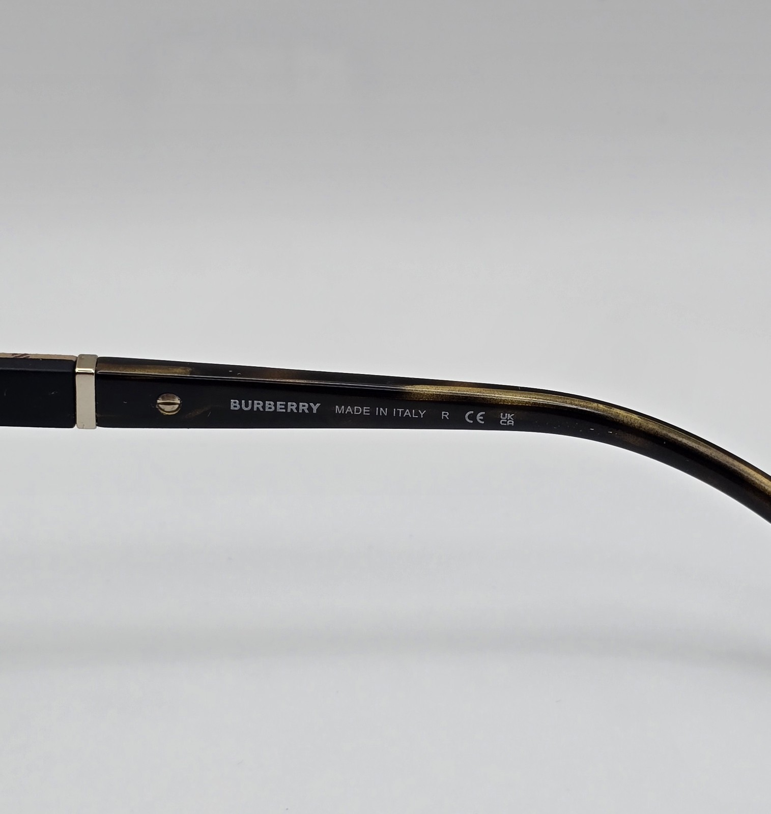 Burberry BE3080 1145/13 Light Gold /Brown Gradient Lenses 59mm Sunglasses