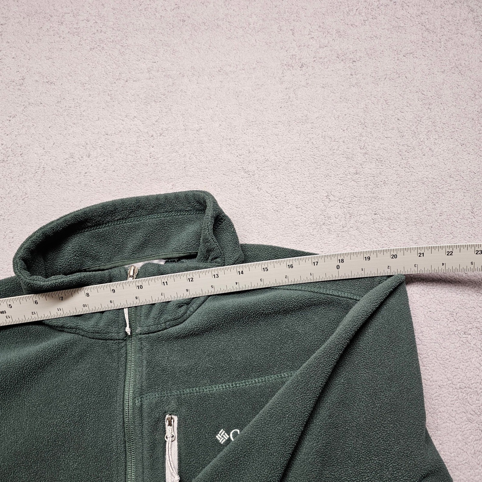 Columbia Fast Trek II Full Zip Fleece Jacket Mens XXL Green Activewear Outdoor