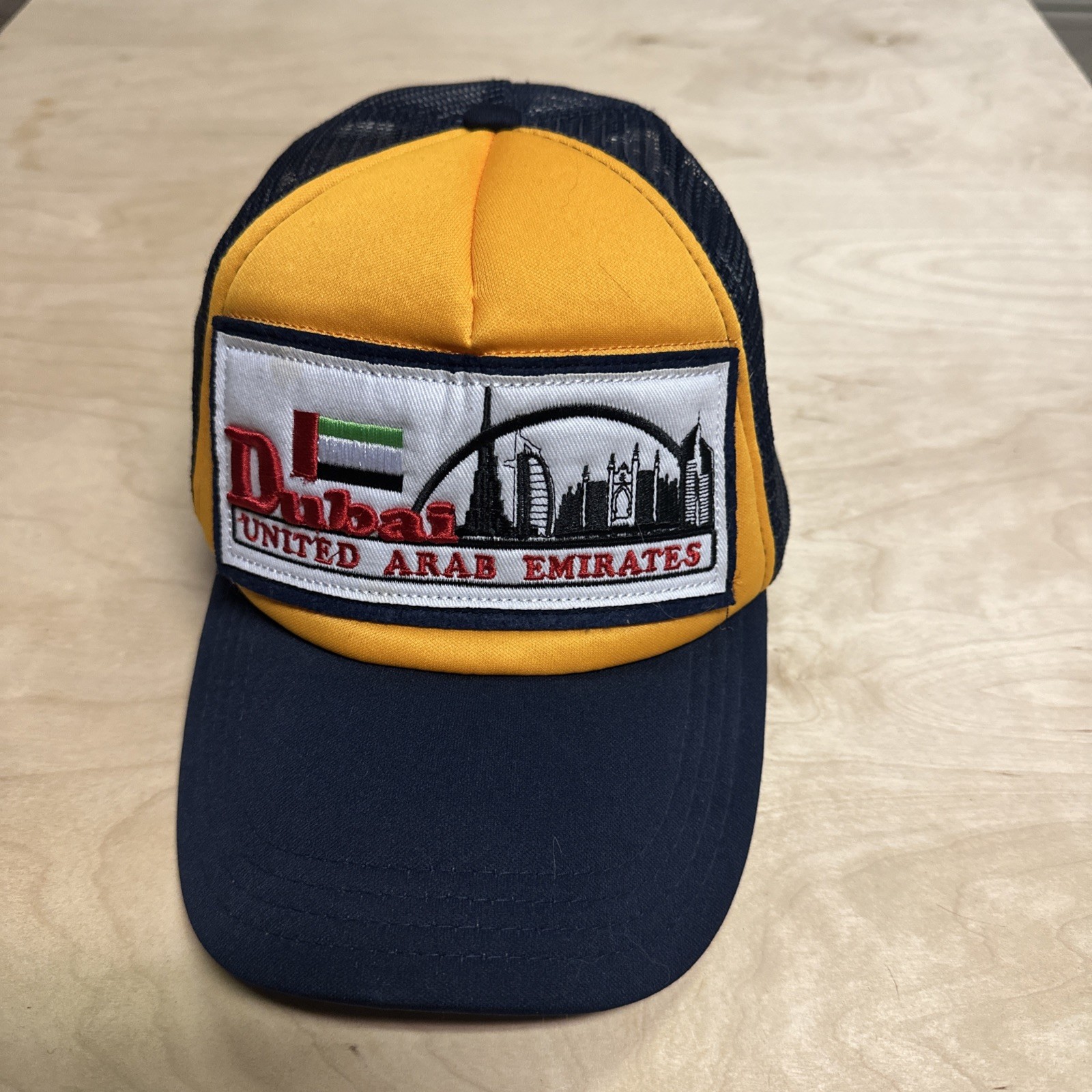 Dubi United Arab Emirates Habibi Trucker Mesh SnapBack Hat