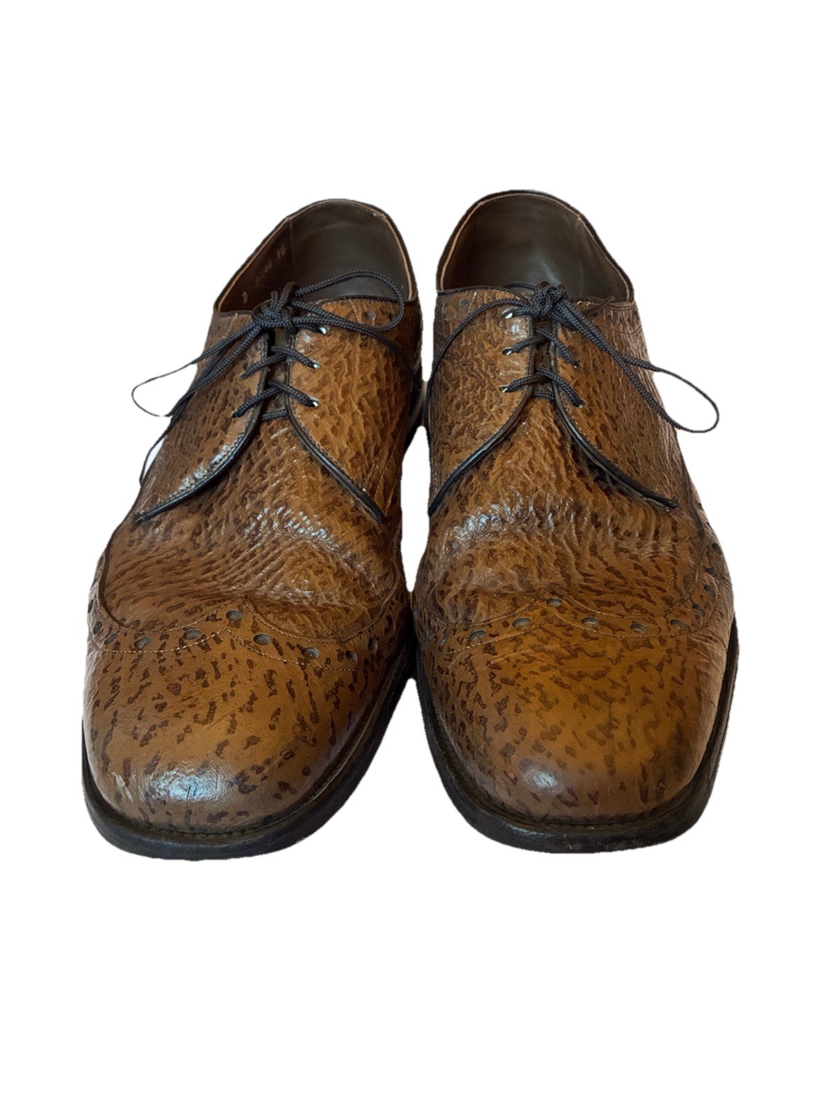 Allen Edmonds Ostendo Nassau Sharkskin Dress Shoes