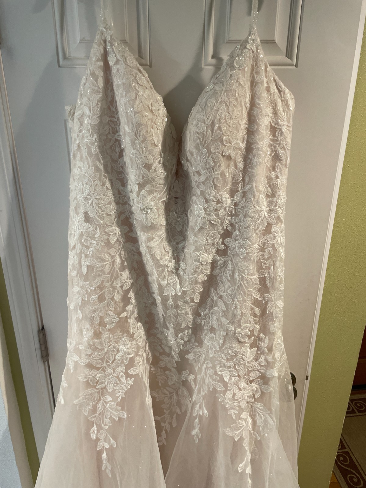 Size 28 Wedding Dress Floral Princess Gown Morilee