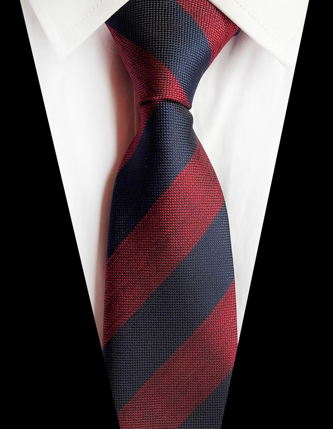 3.15″(8Cm) Fashion Striped Ties Mens Plaid Flower Necktie for Wedding