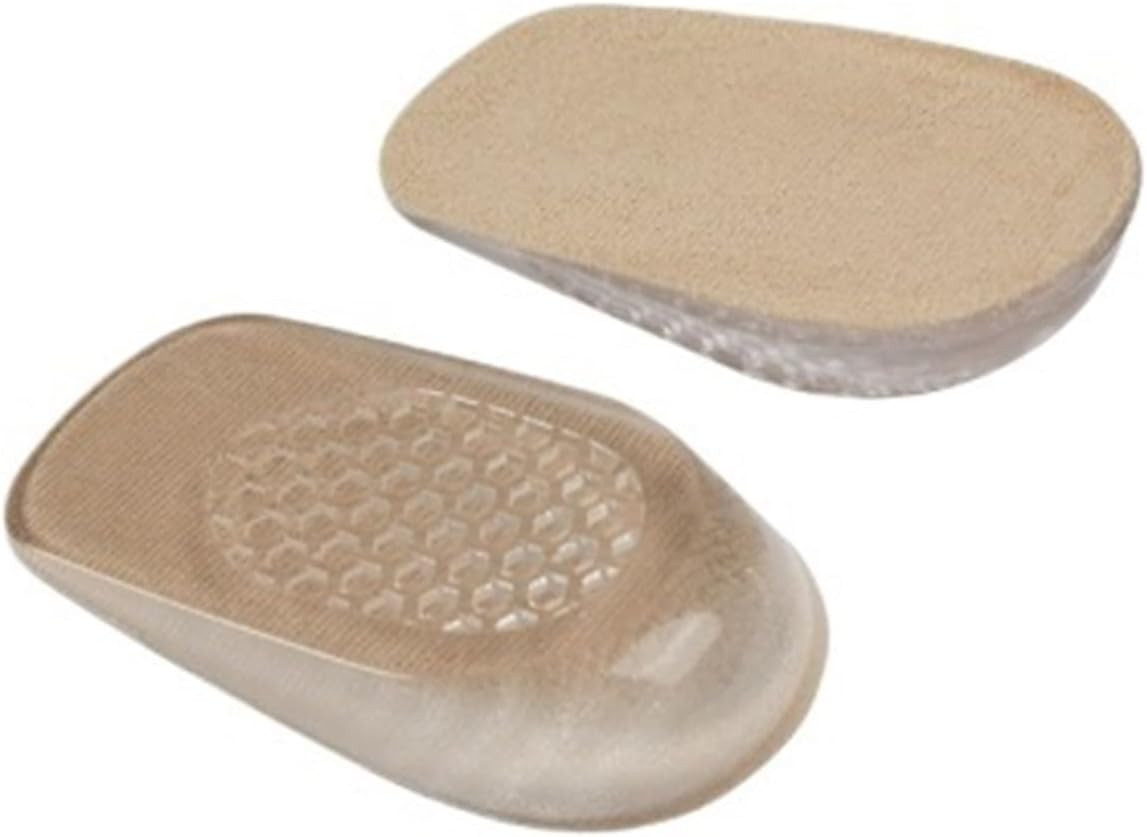 1 Pair Men Women Height Increase Heel Insole Shoe Lifting Cushion(Brown,3.5Cm)