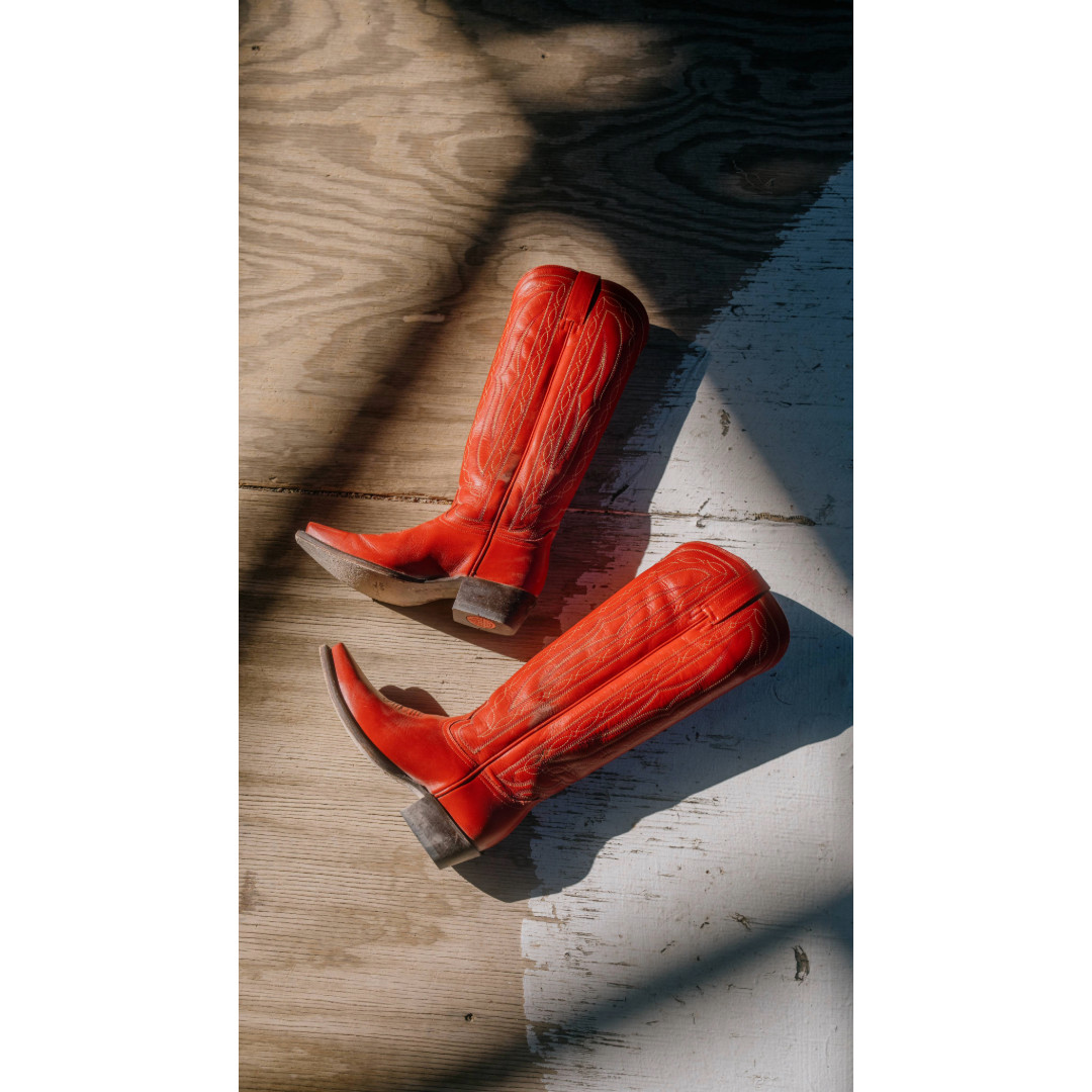 HYER Ladies Wildcat Siren Red Tall Western Boots HW56038