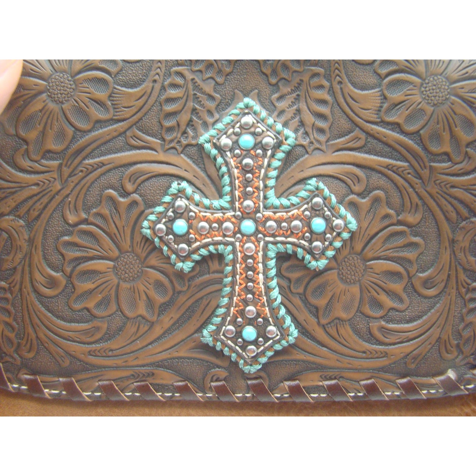 Blazin Roxx Leather Western Harper Conceal Carry Handbag