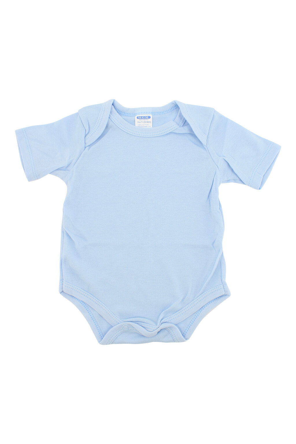 4 Baby Romper Bodysuit Jumpsuit Short Sleeve Print Solid Size 3-6 M 6-9 M 9-12 M